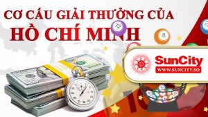 Cơ cấu giải thưởng của xổ số HCM